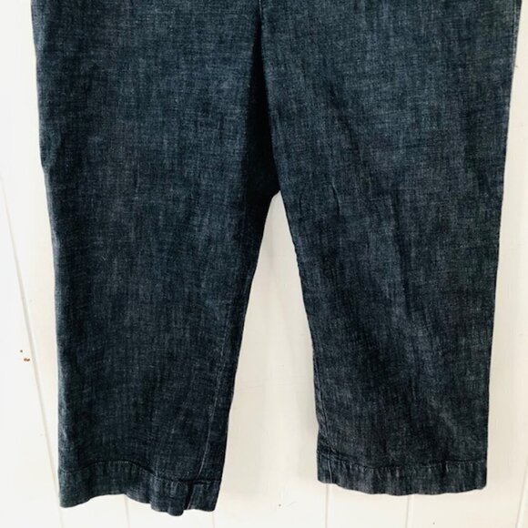 Coldwater Creek Womens Pants Cropped Denim Size 10 - Picture 9 of 12